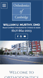 Mobile Screenshot of orthodonticsofcambridge.com